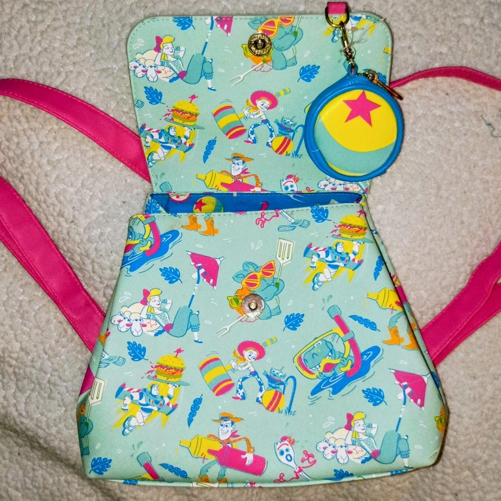 Loungefly Disney Toy Story 4 Backpack In New Condition!!